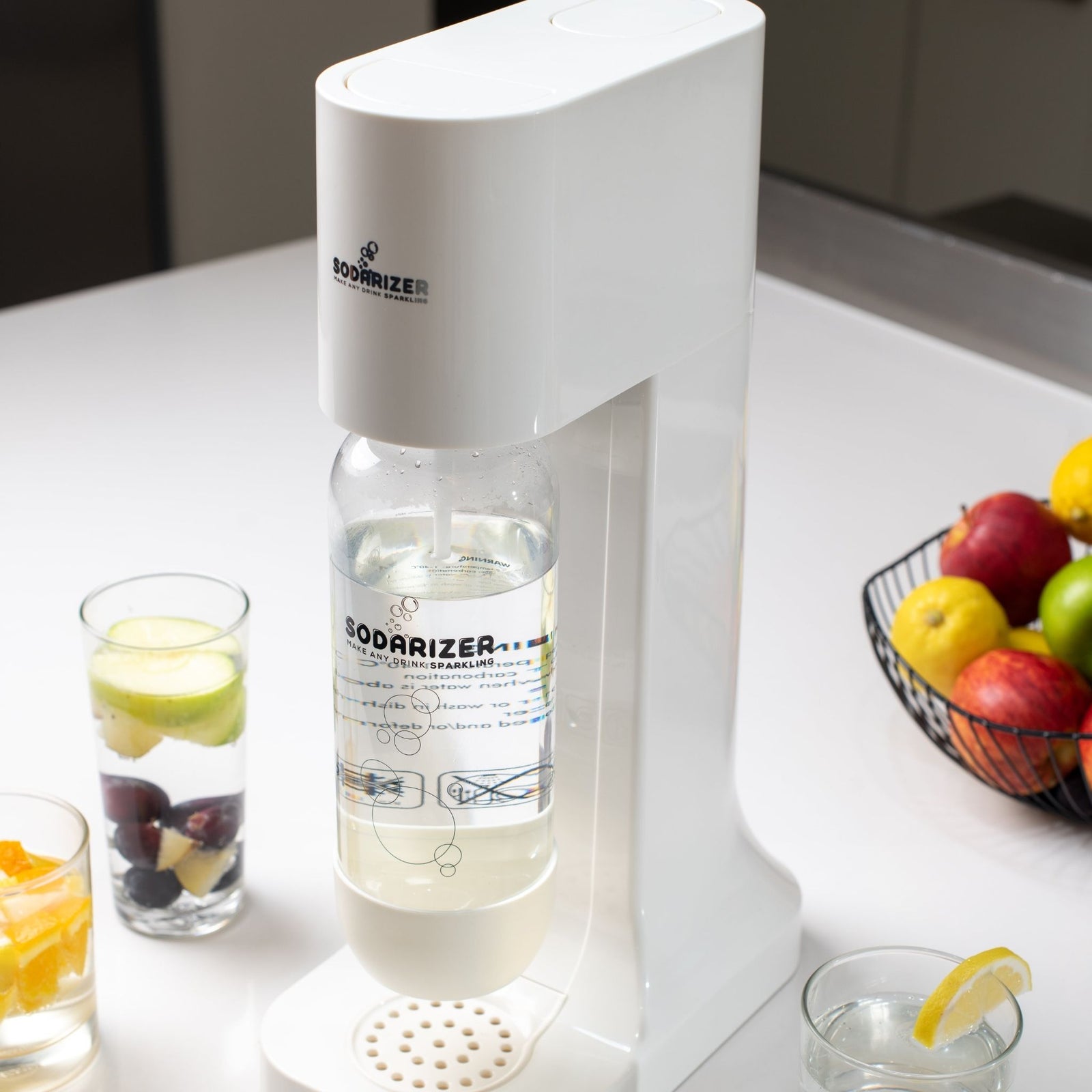 Sodarizer Spark: Soda and Seltzer Water Maker